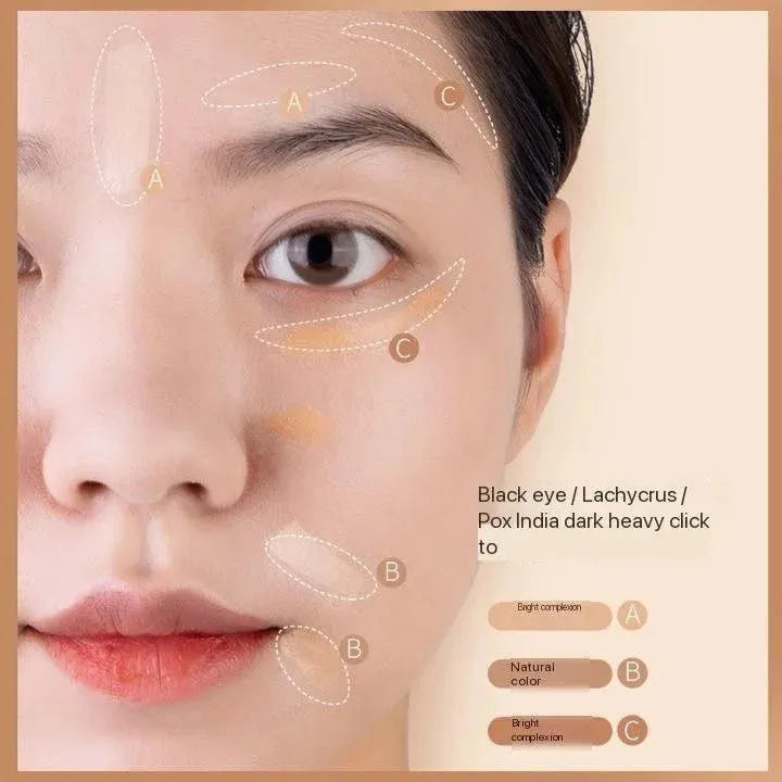3 in 1 Verfōns Full Cover Concealer Corrector Makeup - khubsurti
