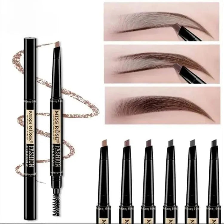 Miss Rose Double Head Long Lasting Waterproof Eye Brow Pencil & Brush 2 in 1 khubsurti.pk Miss Rose Double Head Long Lasting Waterproof Eye Brow Pencil & Brush 2 in 1 wddtrn-rx.myshopify.com