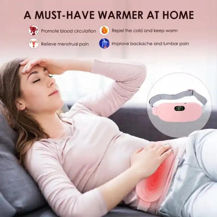 Periods Cramp Relief Heater & Massager | 6 Months Warranty khubsurti.pk