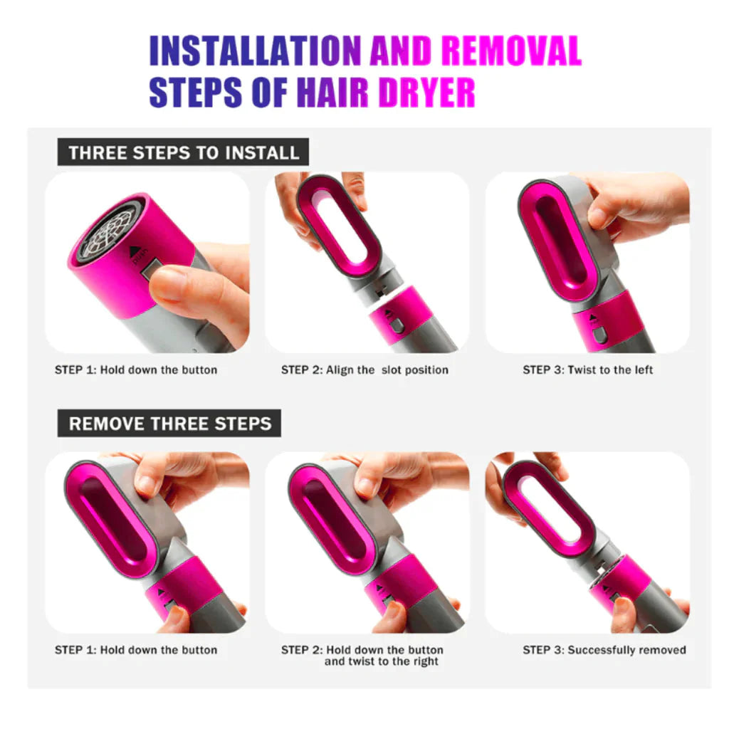 5 in 1 Hot Hair Dryer With Free Gift Hair Hold Spray khubsurti.pk 5 in 1 Hot Hair Dryer With Free Gift Hair Hold Spray wddtrn-rx.myshopify.com