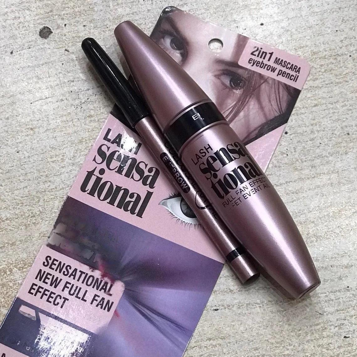 Maybelline Waterproof Mascara with Eyebrow Pencil khubsurti.pk Maybelline Waterproof Mascara with Eyebrow Pencil wddtrn-rx.myshopify.com