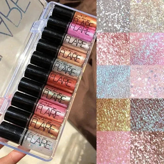 10 Colors Mocallure Flare Glitter Liquid Eyeshadow Set - khubsurti 10 Colors Mocallure Flare Glitter Liquid Eyeshadow Set wddtrn-rx.myshopify.com