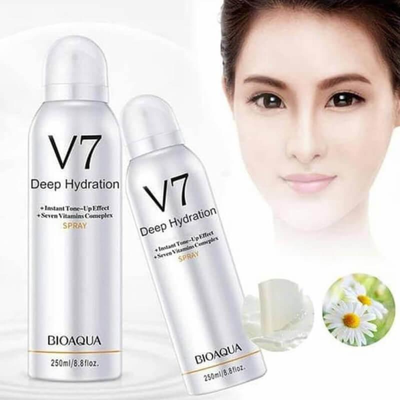 BIOAQUA V7 Moisturizing Vitamin Mist – Brightening & Hydrating Spray khubsurti.pk