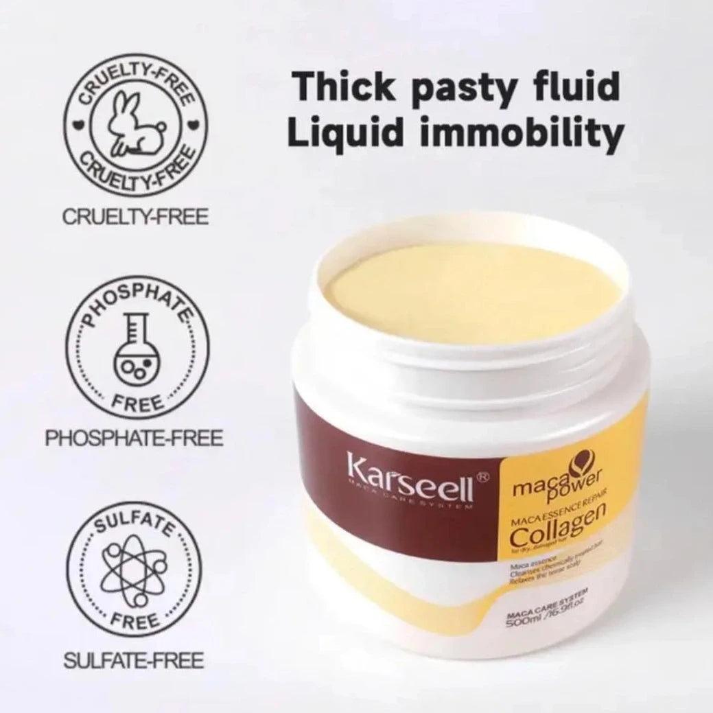 Karseell Collagen Deep Repair Hair Mask 500ml khubsurti.pk Karseell Collagen Deep Repair Hair Mask 500ml wddtrn-rx.myshopify.com