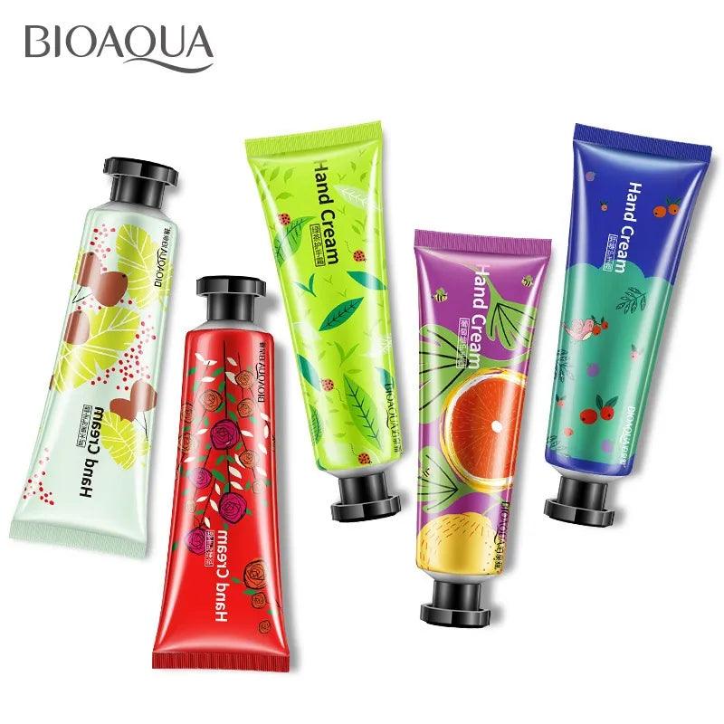 BIOAQUA Moisturizing Hand Cream Set (5 Pcs) – Soft & Nourished Hands khubsurti.pk