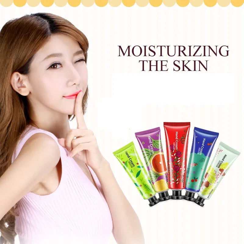 BIOAQUA Moisturizing Hand Cream Set (5 Pcs) – Soft & Nourished Hands khubsurti.pk