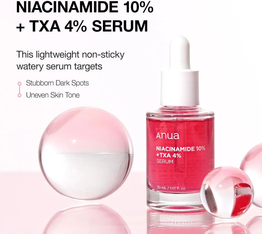 Anua 10% Niacinamide+ 4% Tranexamic Acid Serum Korean Skin Care khubsurti.pk