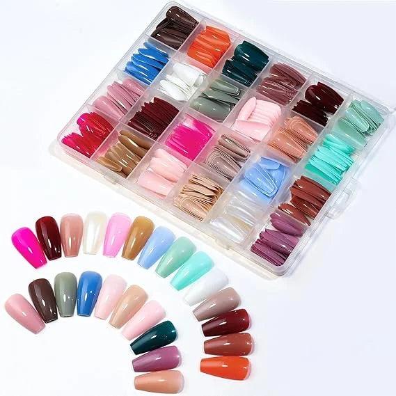 24 Sets Nails Tray (576 Pcs) with 1 Free Glue khubsurti.pk 24 Sets Nails Tray (576 Pcs) with 1 Free Glue wddtrn-rx.myshopify.com