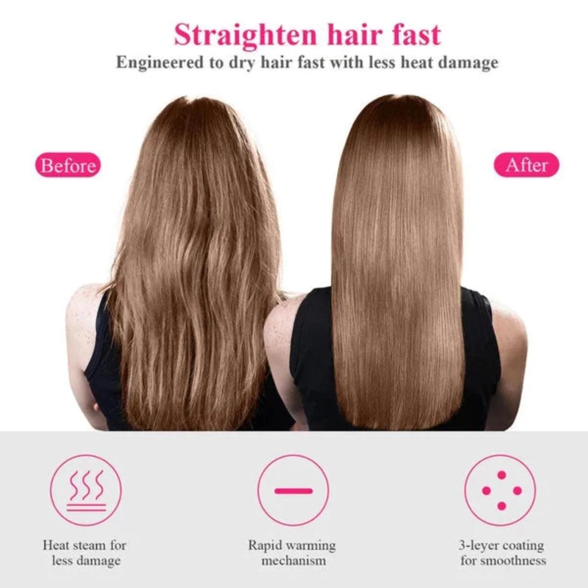 One Step Hot Air Brush - Dryer + Straightener with Gift Hair Hold Spray khubsurti.pk One Step Hot Air Brush - Dryer + Straightener with Gift Hair Hold Spray wddtrn-rx.myshopify.com