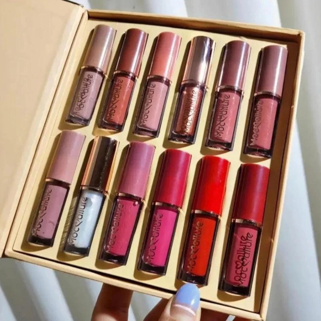12 pcs Mocallure Lip Gloss khubsurti.pk 12 pcs Mocallure Lip Gloss wddtrn-rx.myshopify.com