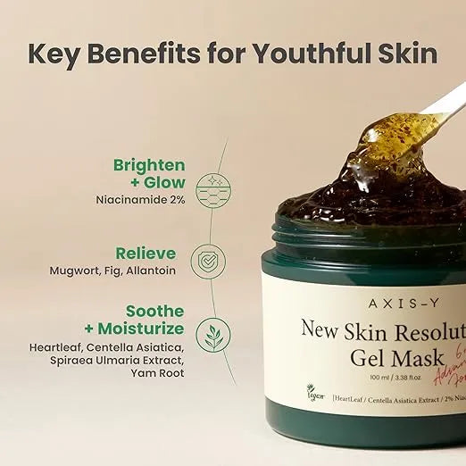 AXIS-Y New Skin Resolution Gel Mask - 100ml