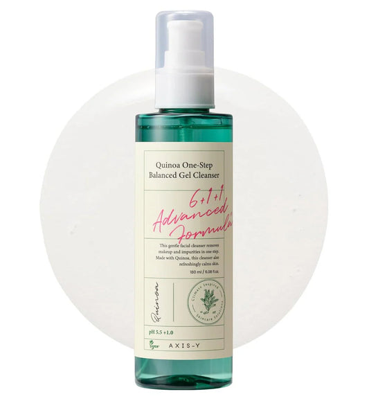 Axis-Y Quinoa One-Step Balanced Gel Cleanser - 180ml