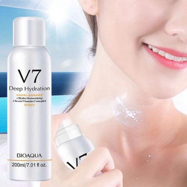 BIOAQUA V7 Moisturizing Vitamin Mist – Brightening & Hydrating Spray khubsurti.pk