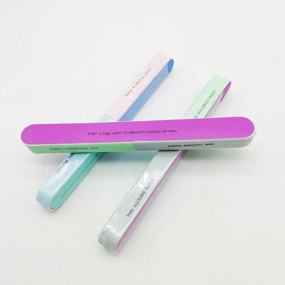 4in1 Nail File and Buffer Block Cosmetic Manicure khubsurti.pk