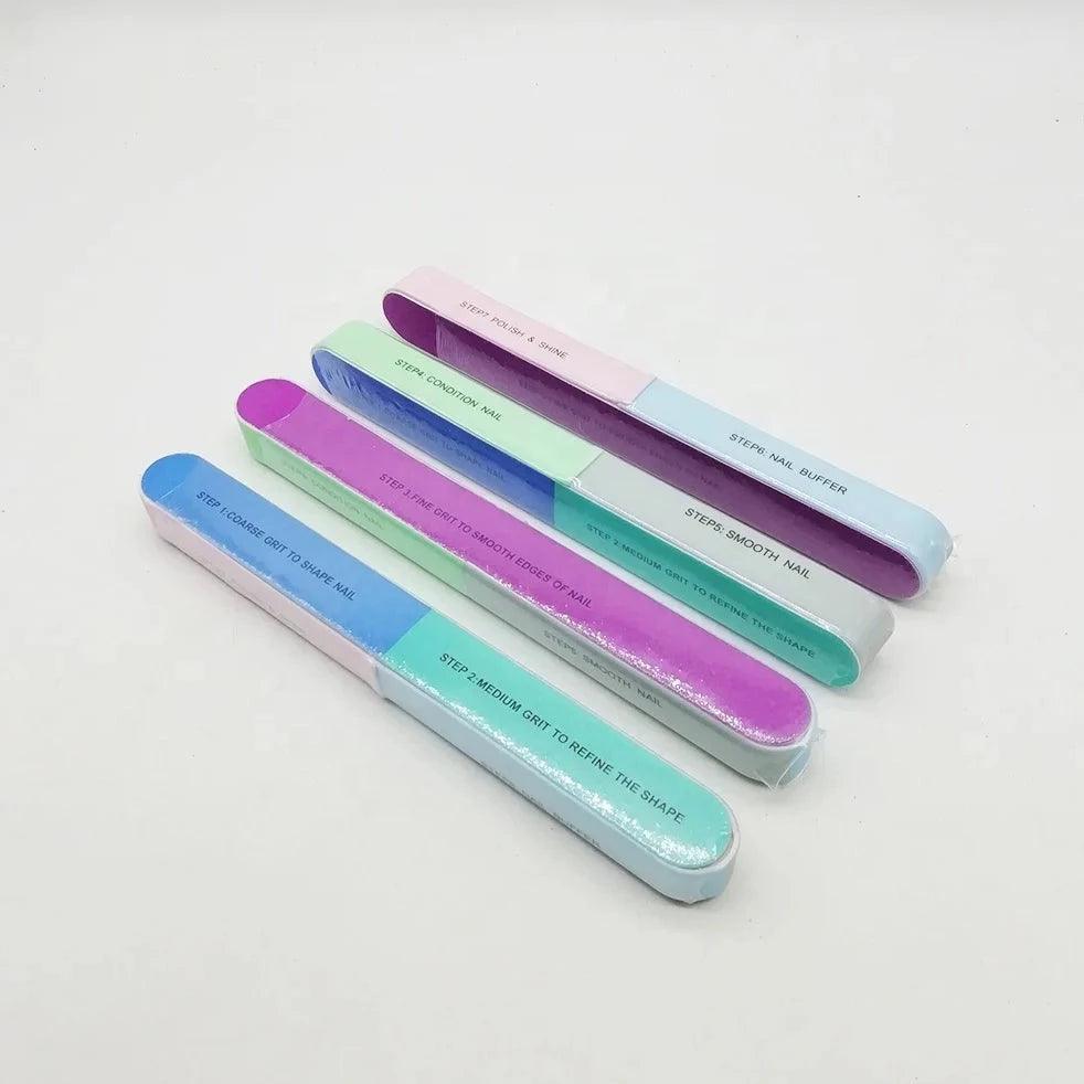 4in1 Nail File and Buffer Block Cosmetic Manicure khubsurti.pk