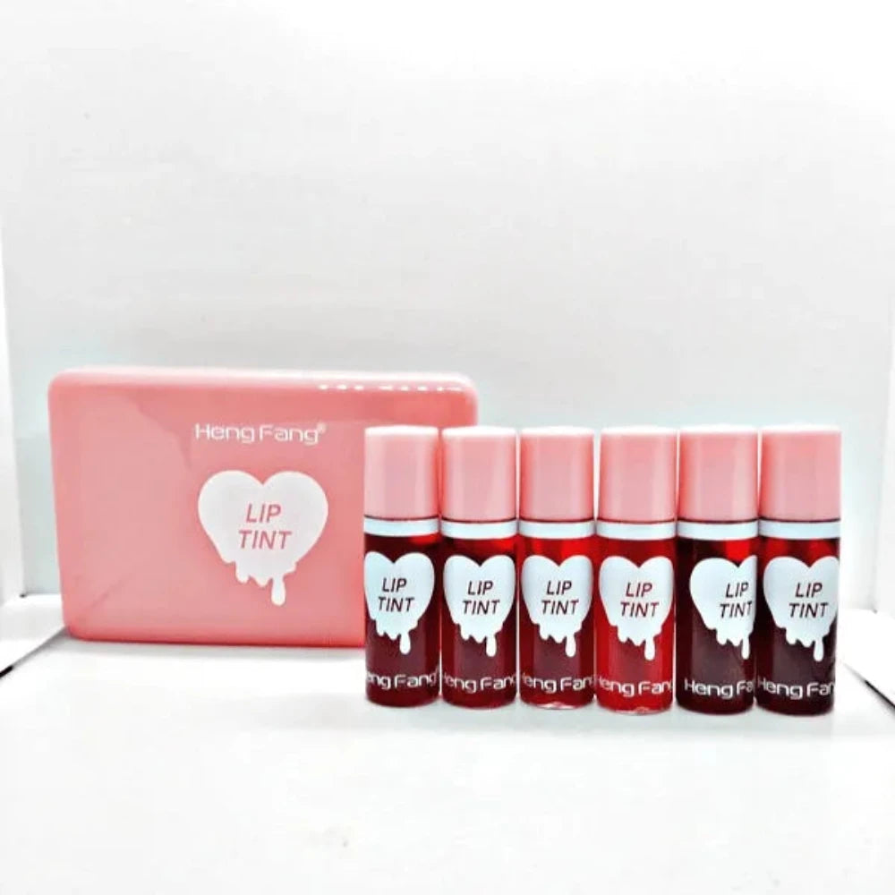 Heng Fang Lip and Cheek Tint 6 Pcs Set khubsurti.pk