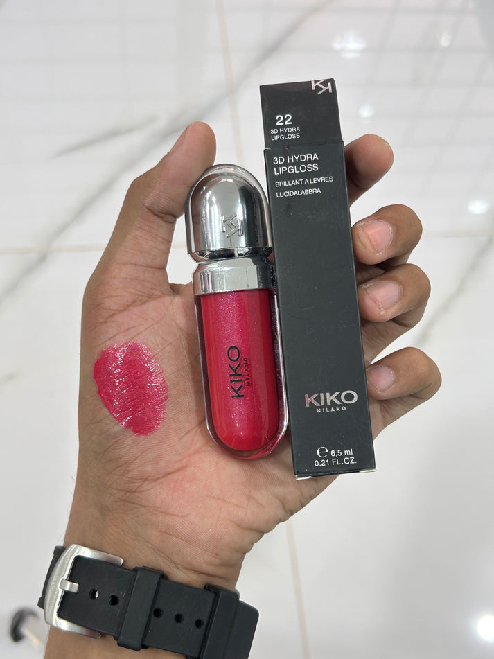 Kiko Milano 3D Hydra Lipgloss – Ultra Shine & Plumping Effect