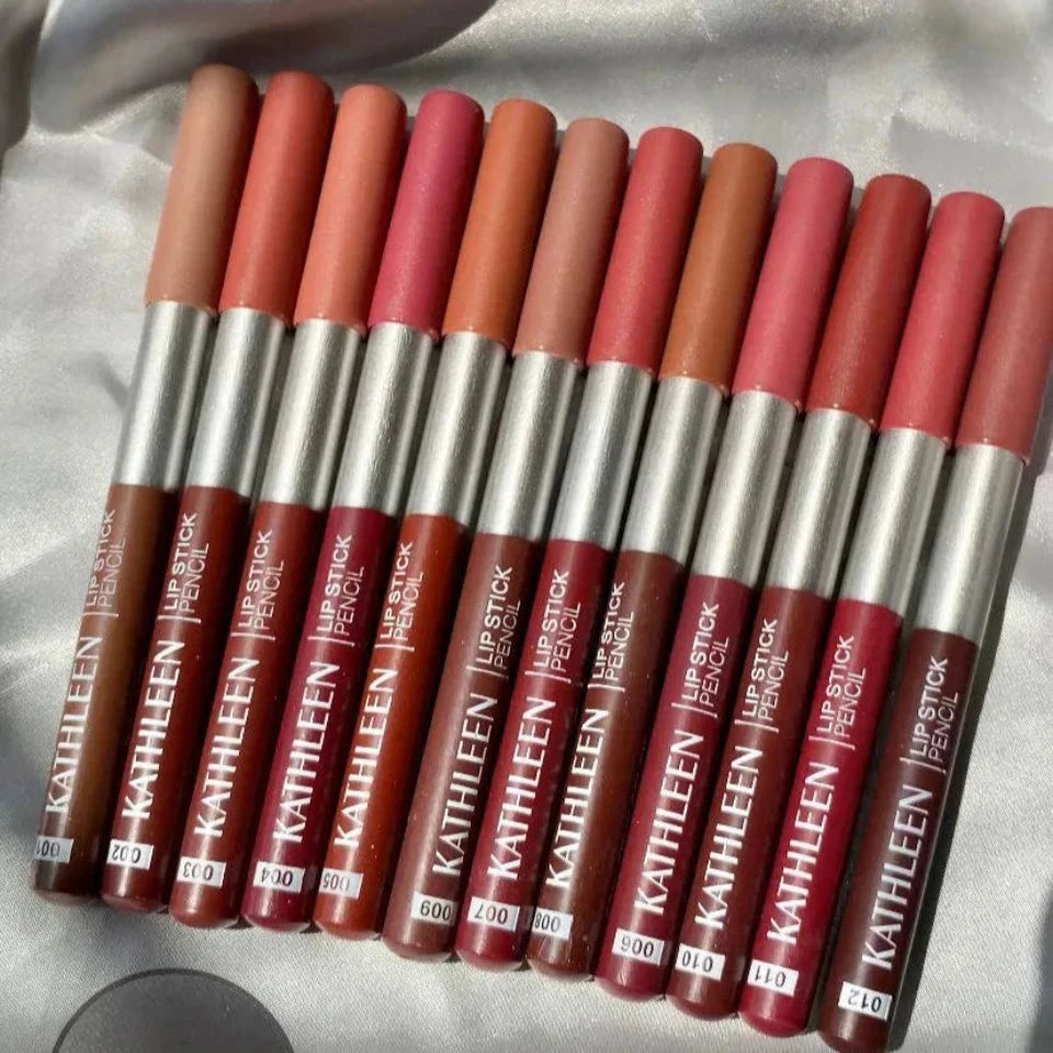 Kahtleen Lip Liner (12 Pcs) khubsurti.pk