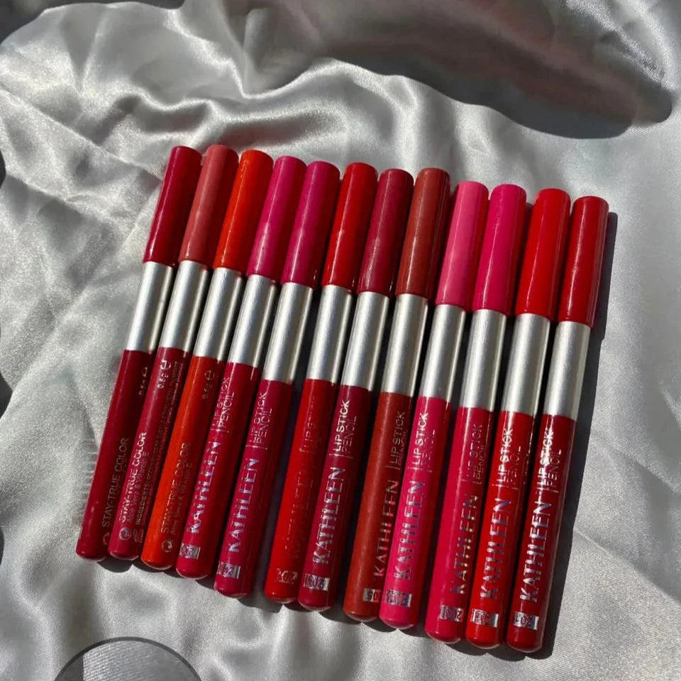 Kahtleen Lip Liner (12 Pcs) khubsurti.pk