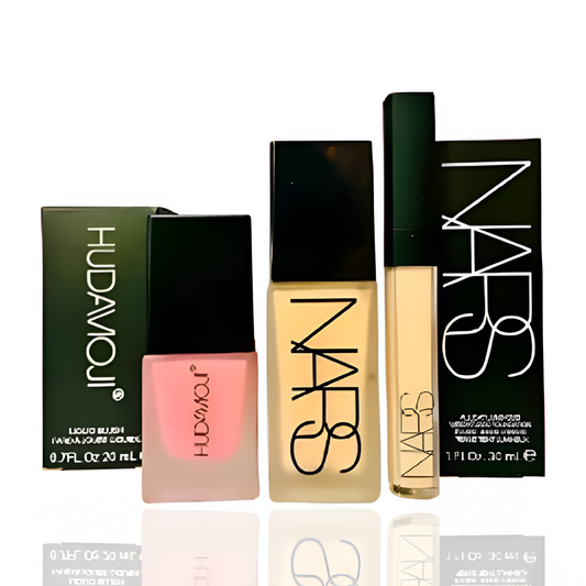Nars Foundation & Concelor + HudaMoji Blushon khubsurti.pk Nars Foundation & Concelor + HudaMoji Blushon wddtrn-rx.myshopify.com