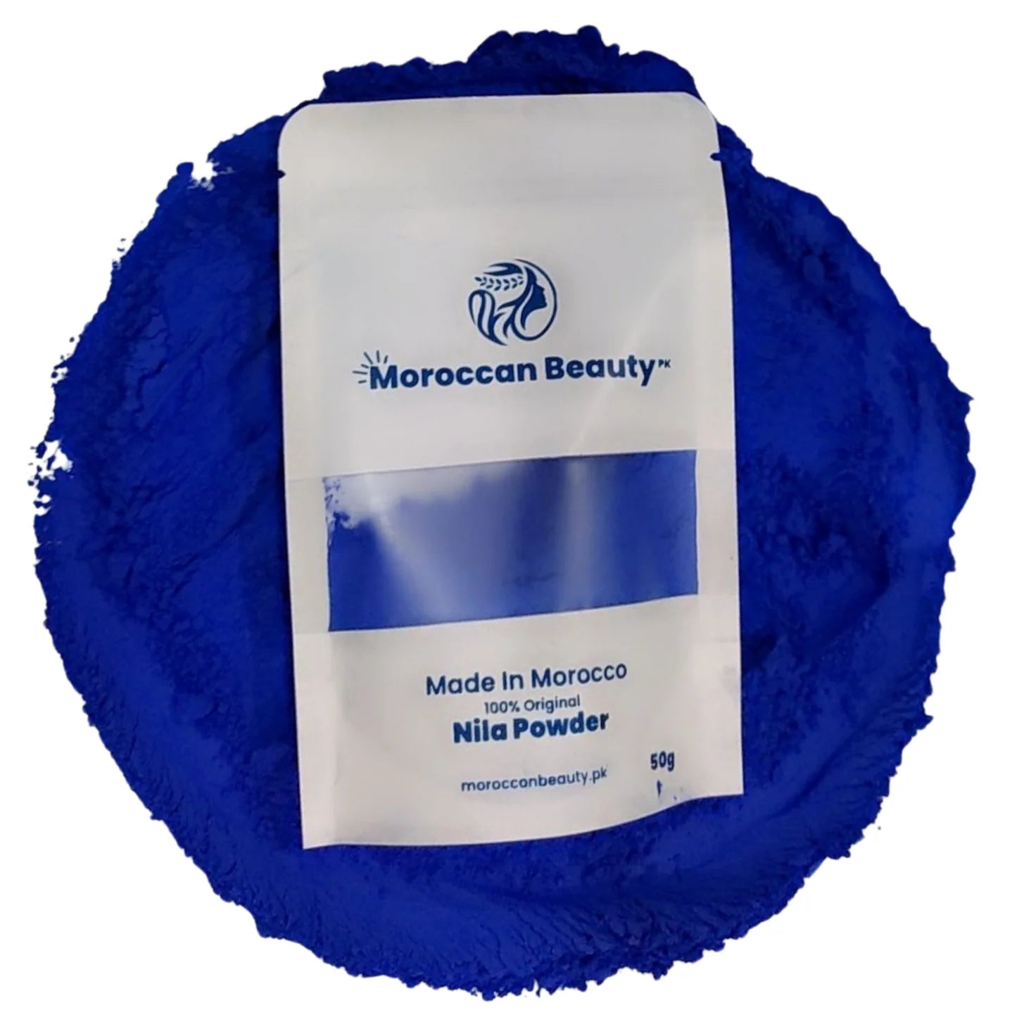 Moroccan Beauty Blue Powder – 50g khubsurti.pk