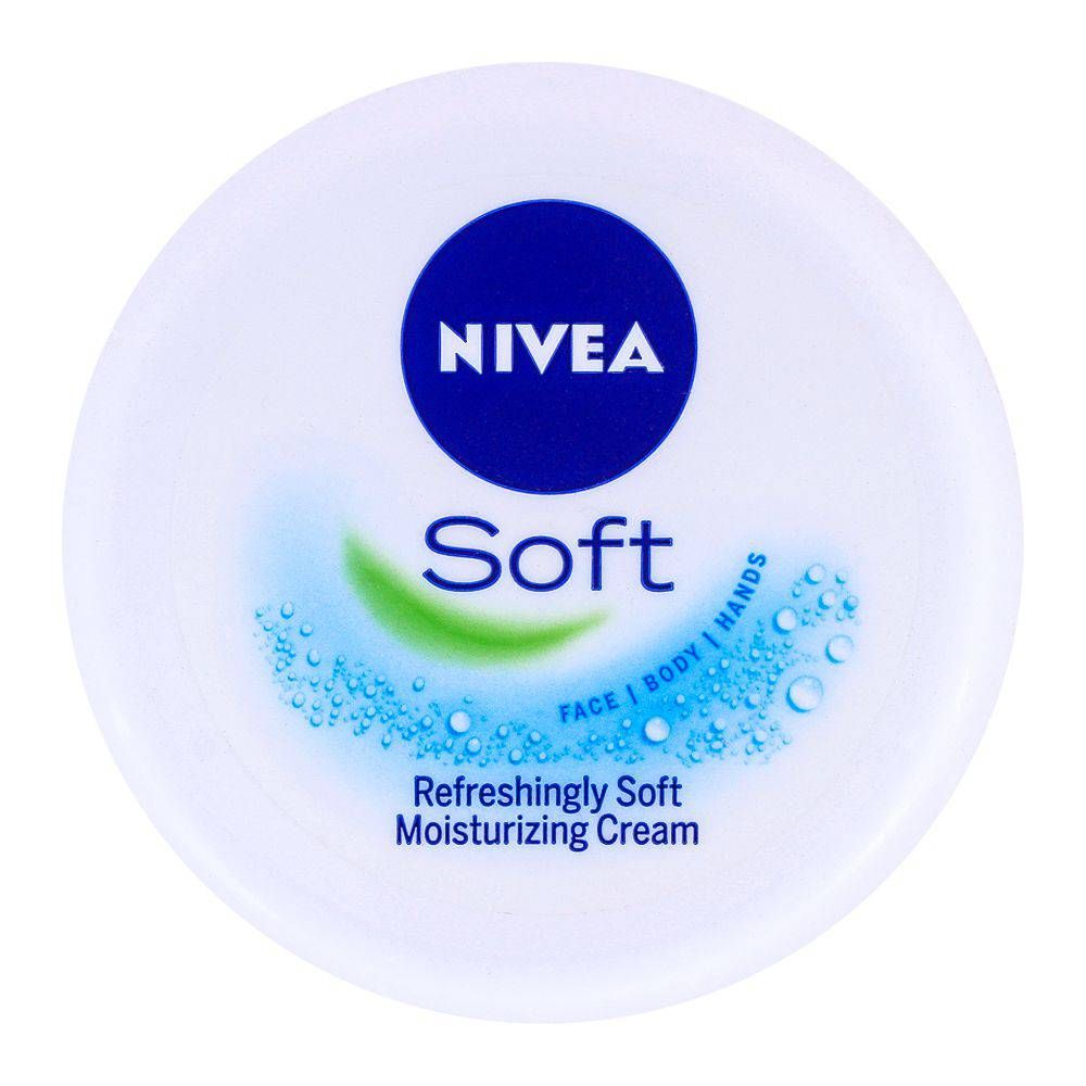 Nivea Soft Refreshingly Soft Moisturizing Cream, Jojoba Oil + Vitamin-E khubsurti.pk