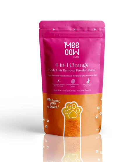 MEOW BODY HAIR REMOVAL WAX POWDER