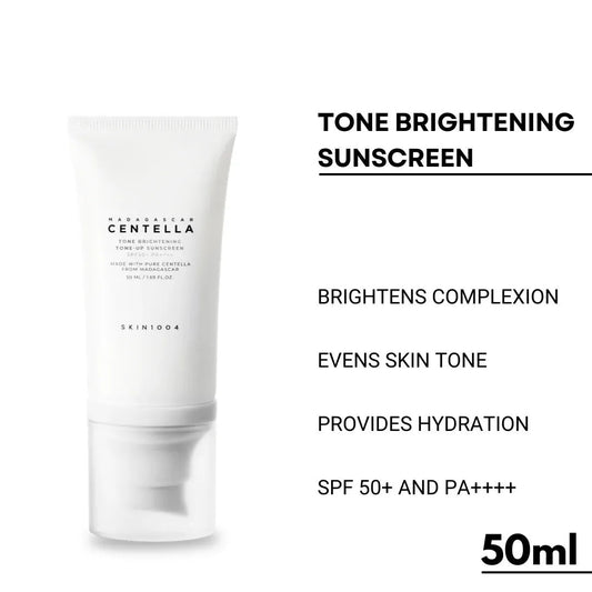 Skin1004 – Madagascar Centella Tone Brightening Tone-Up Sunscreen SPF50+ PA+++ - 50ml khubsurti.pk