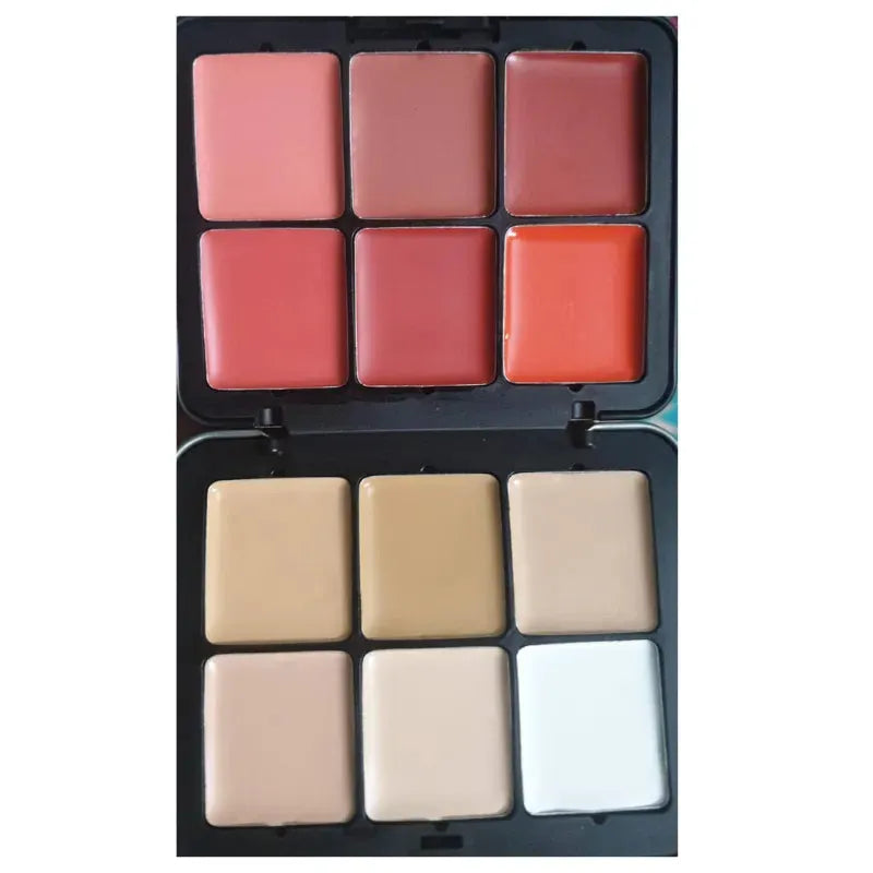 2 in 1 Carla's Secret Creamy Palette Blush and Contour - khubsurti