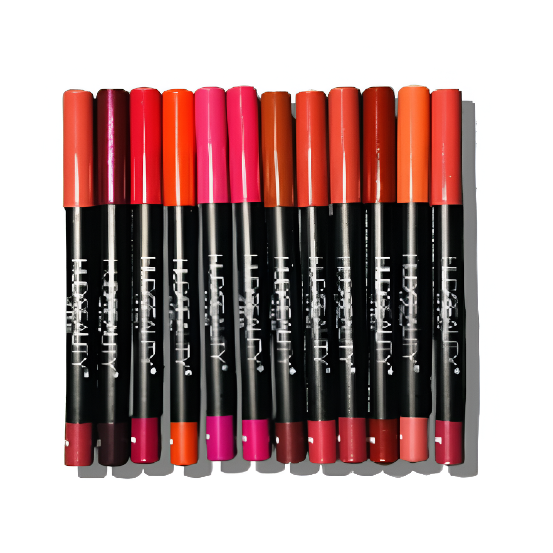 Huda Lip Pencil Pack of 12 khubsurti.pk Huda Lip Pencil Pack of 12 wddtrn-rx.myshopify.com