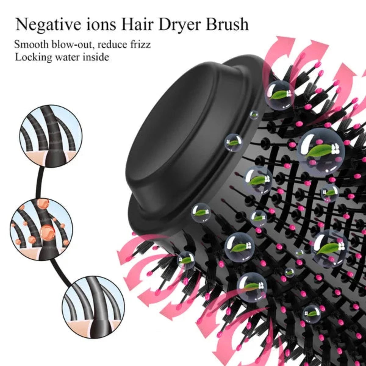 One Step Hot Air Brush - Dryer + Straightener with Gift Hair Hold Spray khubsurti.pk One Step Hot Air Brush - Dryer + Straightener with Gift Hair Hold Spray wddtrn-rx.myshopify.com