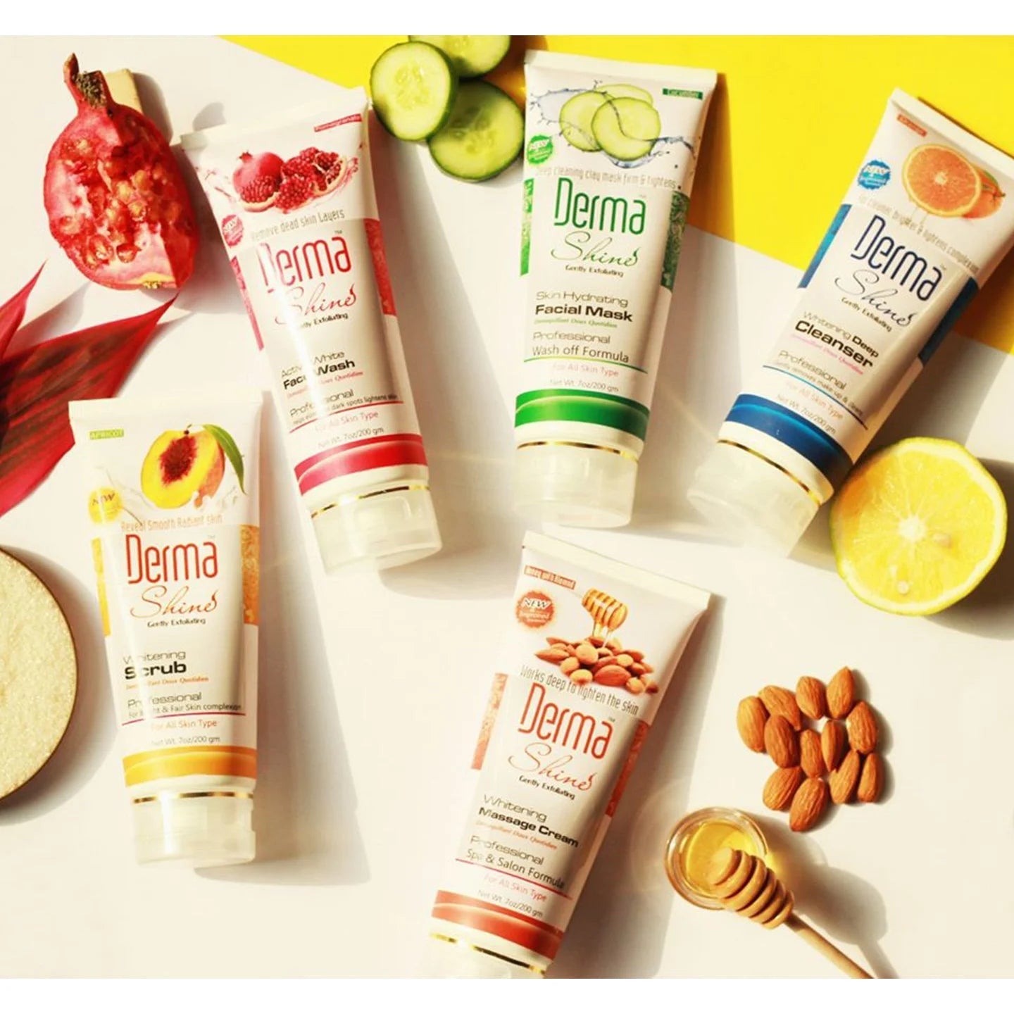 Derma Shine 6-in-1 Facial Fruit Kit - 200g khubsurti.pk Derma Shine 6-in-1 Facial Fruit Kit - 200g wddtrn-rx.myshopify.com