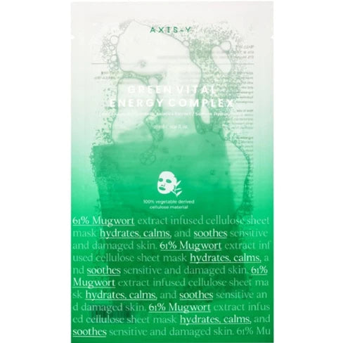 AXIS-Y Mugwort Green Vital Energy Complex Sheet Mask - 27ml