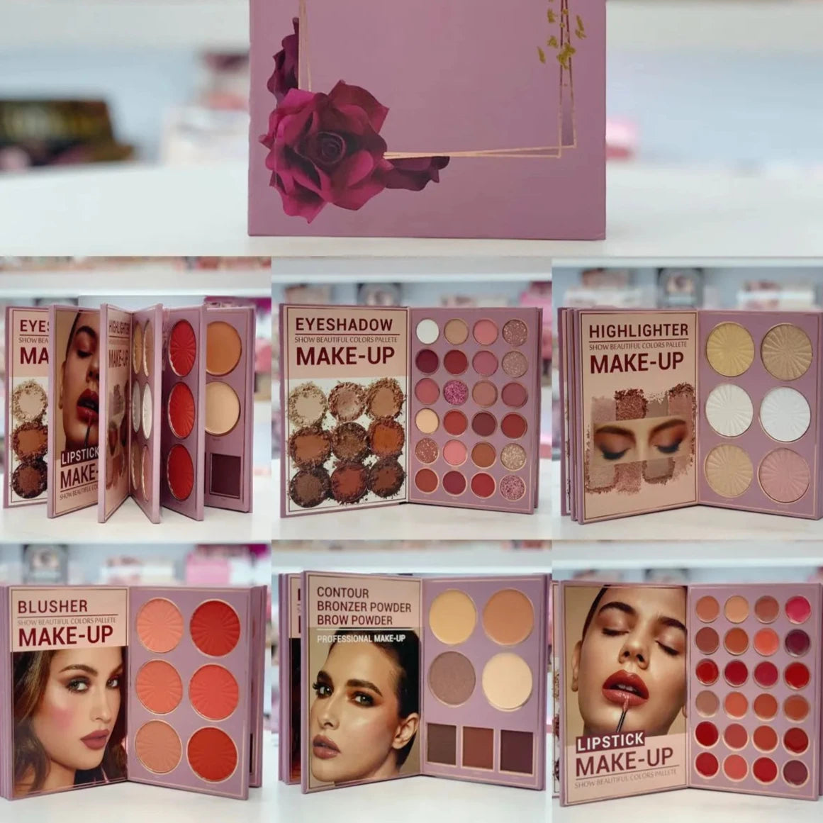 Mocallure 5 Fold Makeup Palette khubsurti.pk