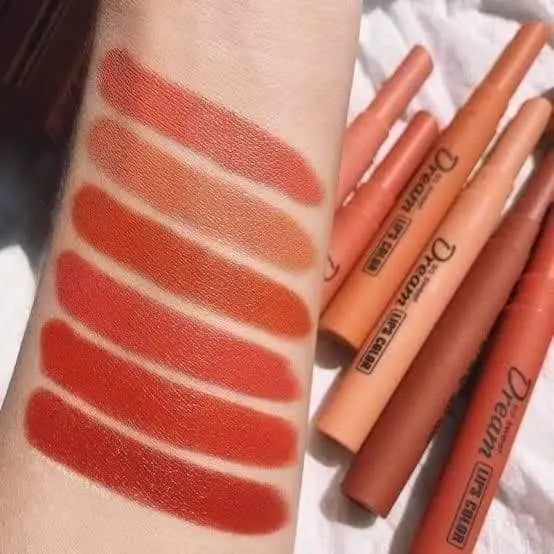 Heng Fang Silky Touch Refreshing Matte Dream Lips (6 PACK) khubsurti.pk