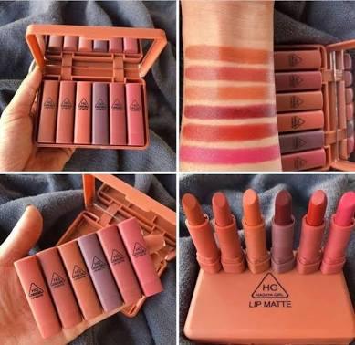 6pcs Heng Fang Matte Long Lasting Waterproof Mini Lipstick khubsurti.pk 6pcs Heng Fang Matte Long Lasting Waterproof Mini Lipstick wddtrn-rx.myshopify.com