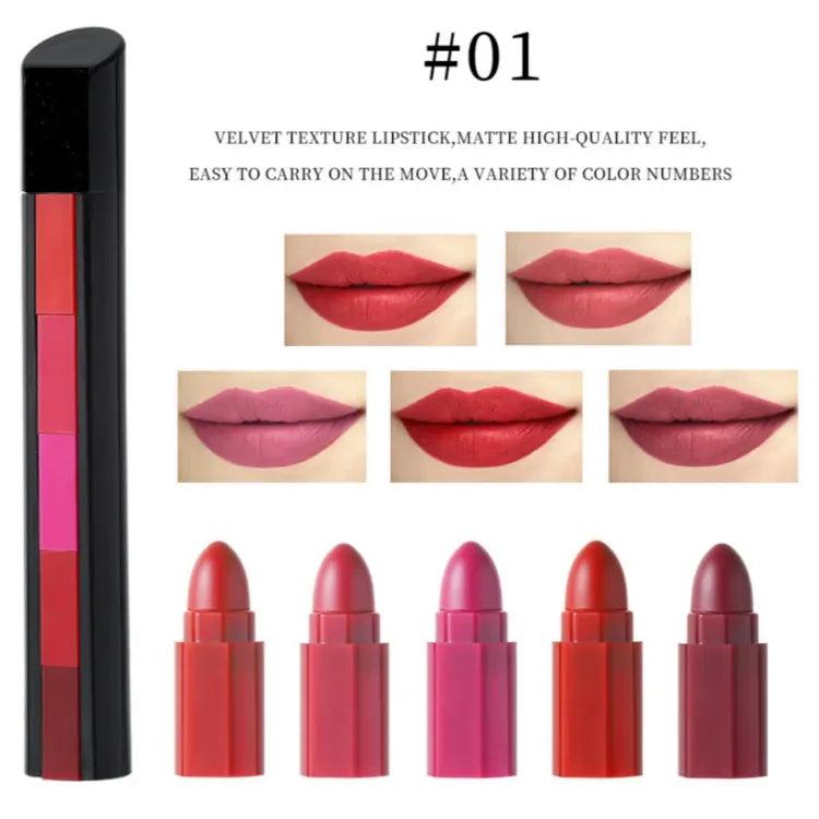 Huda Beauty 5 in 1 Lipstick khubsurti.pk