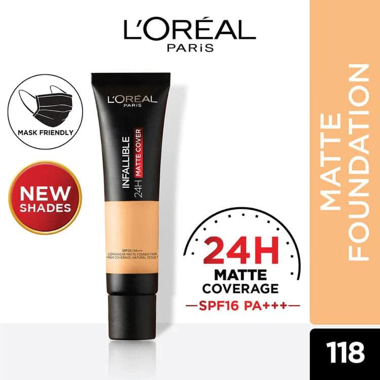 Loreal Infallible 24hr Matte Cover Foundation khubsurti.pk Loreal Infallible 24hr Matte Cover Foundation wddtrn-rx.myshopify.com