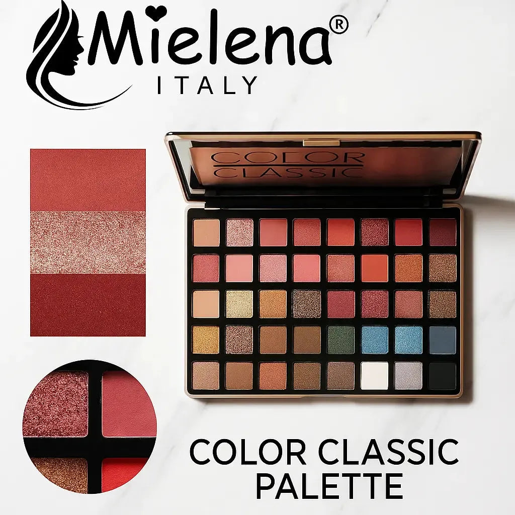 Mielena Italy 40-Color Eyeshadow Palette - khubsurti Mielena Italy 40-Color Eyeshadow Palette wddtrn-rx.myshopify.com