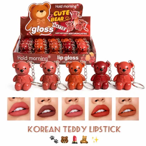 Mocallure Bear Lip Gloss Set (6PCS)