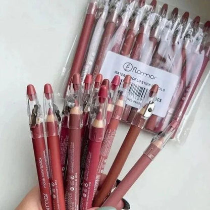 Flormar Lip Pencil Pack of 12 khubsurti.pk Flormar Lip Pencil Pack of 12 wddtrn-rx.myshopify.com