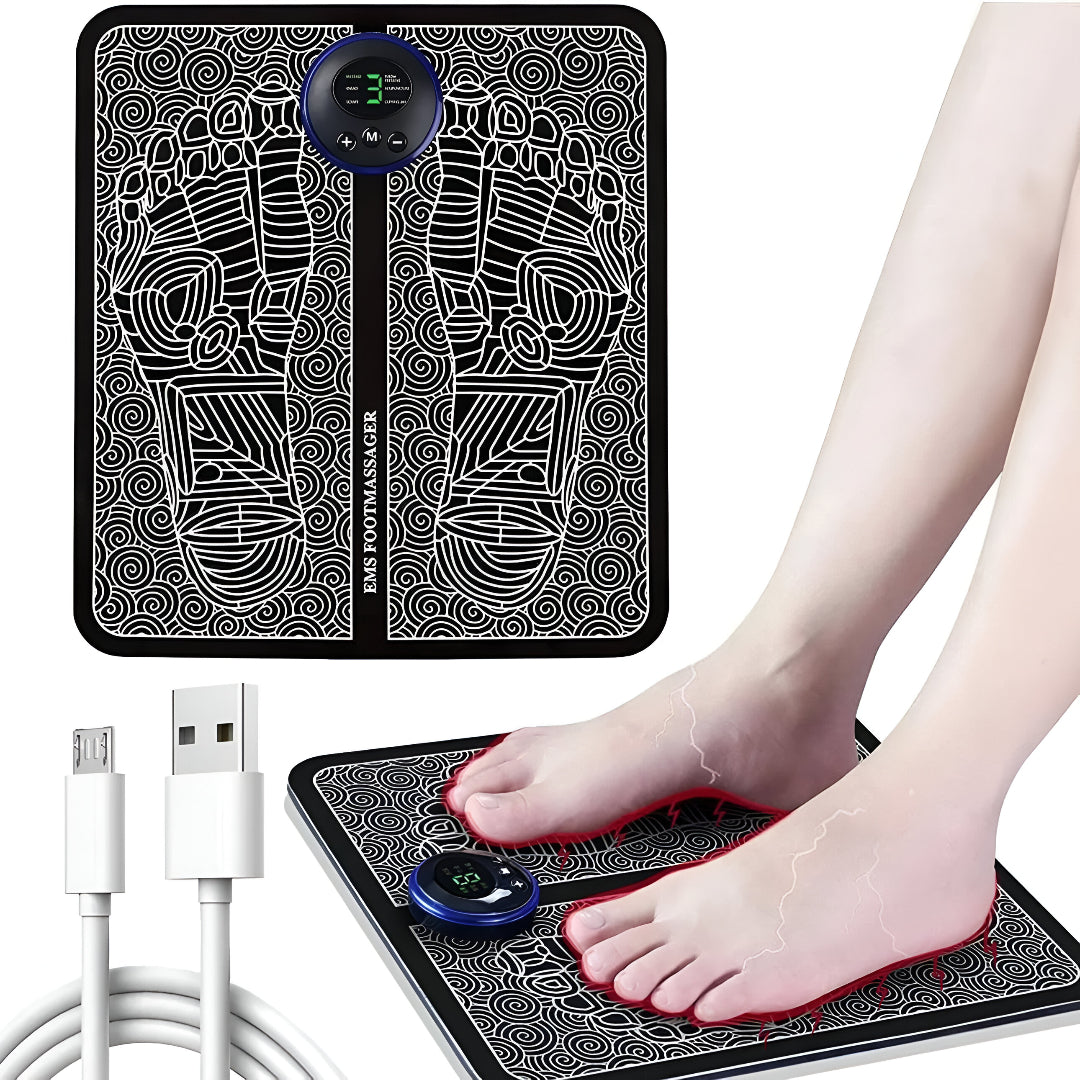 Electric EMS Foot Massager with FREE Mini Neck Massager khubsurti.pk