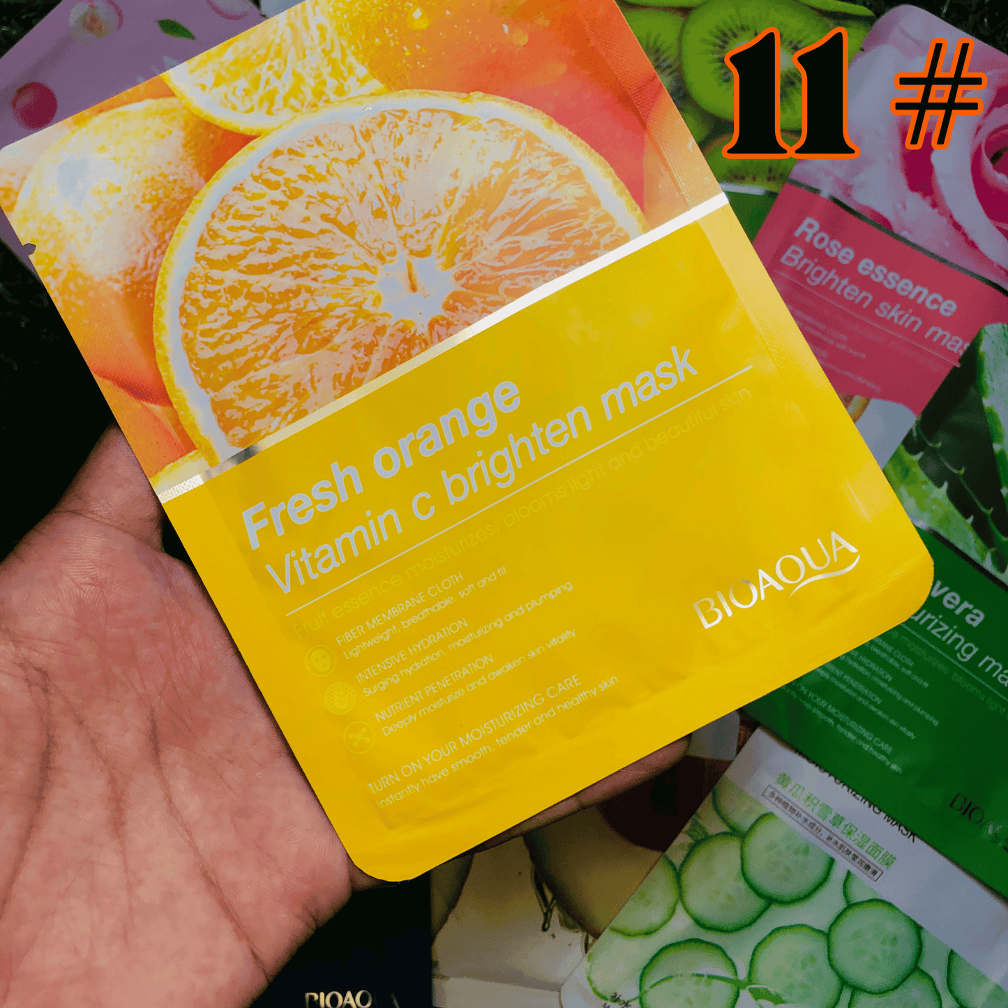 11-Pack Premium Moisturizing Face Sheet Mask Set khubsurti.pk 11-Pack Premium Moisturizing Face Sheet Mask Set wddtrn-rx.myshopify.com