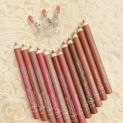 Flormar Lip Pencil Pack of 12 khubsurti.pk Flormar Lip Pencil Pack of 12 wddtrn-rx.myshopify.com