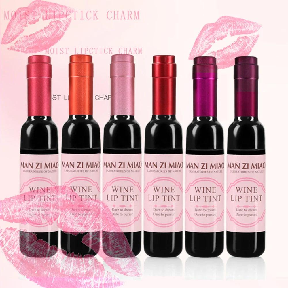 6 Pcs Wine Lip Tint khubsurti.pk
