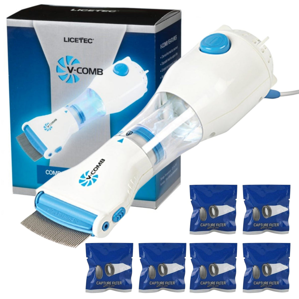 V Comb Electric Anti Lice Removal Machine khubsurti.pk
