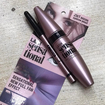 Maybelline Waterproof Mascara with Eyebrow Pencil khubsurti.pk Maybelline Waterproof Mascara with Eyebrow Pencil wddtrn-rx.myshopify.com