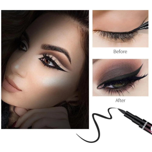36H Colorful Waterproof Pen Liquid Eyeliner 12 Piece Set with vibrant long-lasting shades
