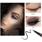 36H Colorful Waterproof Pen Liquid Eyeliner 12 Piece Set with vibrant long-lasting shades