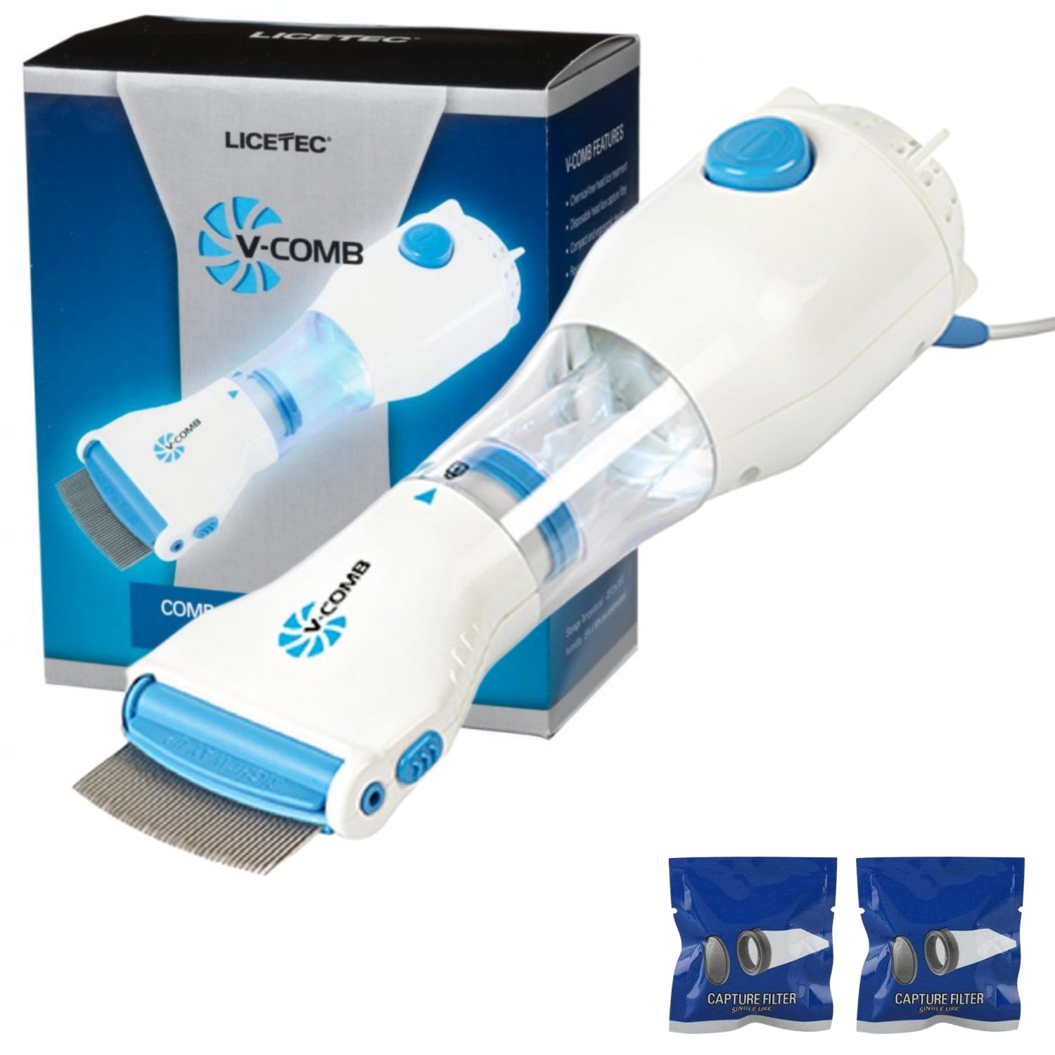 V Comb Electric Anti Lice Removal Machine khubsurti.pk